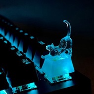 鍵帽, 猫, 拉伸貓, 透明, 清晰, 遊戲, 鍵盤, cherry MX