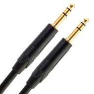 Canare L-4e6s Neutrik Gold Hifi 6.35มม.แจ็คเสียงสมดุลสาย Trs ชาย Trs ชายลำโพงไฟฟ้าเครื่องขยายสายเคเบ