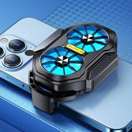 TMOY 1PC Game Cooling Baclip FS01 Dual Fan Rechargeable Mobile Phone Cooler Long Lasting And Stronge