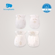 [89 Yuan 4 Pieces/79 Yuan 3 Pieces] Li Baby Room Newborn Air Layer Hand Foot Cover Winter Pima Cotto