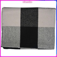 Cotton  Plaid Rugs, Check Rug,23.6Inch x35.4Inch,Checkered Outdoor Rug,Outdoor Plaid Doormat For Kit