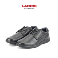 LARRIE Men Black Quick and Easy Travel Shoes with Laces 562412-MU2SV-1P-BLACK