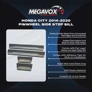 Honda City 2014-2020 Pinwheel Side Step Sill