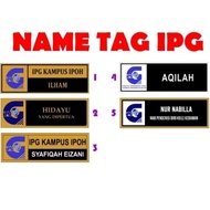Name Tag I.P.G / Acrylic