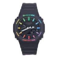 Casio G-Shock GA-2100-1A Rainbow Custom Watch Fixed Size