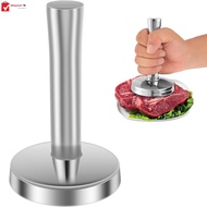 Meat Pounder Flattener Food Grade Stainless Steel Kitchen Meat Mallet Large Round Meat Mallet Tender