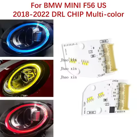 Lemon Yellow Ice Blue Red Car Headlight DRL Chip For BMW MINI F56 Angel Eyes 2018-2022 US Ballast Mo