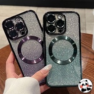 Luxury Magnetic Plating Phone Case For Realme C67 C65 C60 C15 C25 C25S C30 C30S C55 C53 C51 C35 C33 