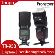 Triopo TR-950 Flash Light Speedlight Speedlite Universal for Fujifilm Olympus Nikon Canon 650D 550D 