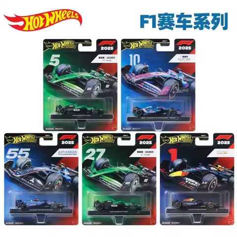 Genuine Hot Wheels F1 Race Car Diecast Metal Model 2026 Premium Bwt Alpine Formula One Team Number 1