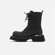 notdetailed原創大頭馬丁靴 厚底高幫工裝靴 無性別男女同款靴子