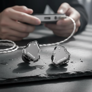 7Hz x Crinacle Zero 2 Earbuds Updated 10mm Dynamic Driver Wired IEM Earphones for Musician and Gamin