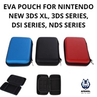 TAS POUCH NINTENDO NEW 3DS XL LL 3DS 2DS DSI NDSI XL DS NDS LITE FAT EVA HARD CASE CASING NINTENDO O