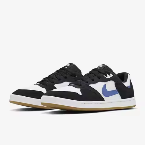 Nike SB Alleyoop Men's and Women's Low cut Casual Retro Lightweight Sports Skateboarding Shoes CJ088