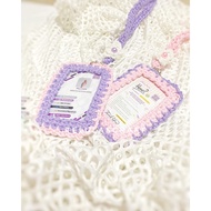 Cute card holder aesthetic card holder crochet
