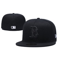 MLB Baseball Memorial Flat-brimmed Hat American Sports League Closed Hat Fashion Size Flat-brimmed H