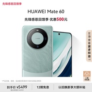 华为（HUAWEI）旗舰手机 Mate 60 12GB+512GB 雅川青