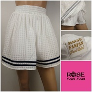 (150) ROSE FAN FAN Kids Culotte Mini Shorts Skirts
