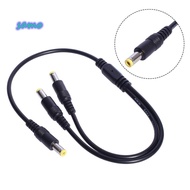 SAMO Power Cord, 22AWG 5.5mm*2.5mm Power Splitter, Professional Male to 2 Male Copper Core Way Split