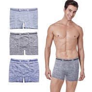 [สุดคุ้ม 3 ตัว] Sanremo Super Soft Boxer กางเกงใน บ๊อกเซอร์ กางเกงในชาย นุ่มมาก ยืดหยุ่นสูง ไม่อับชื