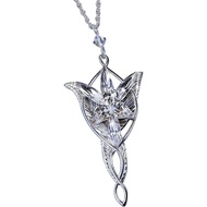The Noble Collection The Arwen Evenstar Pendant Silver Plated