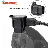 ADMORE USB-C Bike Charger, Fast Charging Compact 4-Pin to Type-C Converter, Portable Waterproof LED 