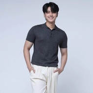 DANDY COSMO | [13 สี] Velvety Knit Polo เสื้อโปโล ผ้าไหมพรม Super Soft นุ่ม พรีเมียม