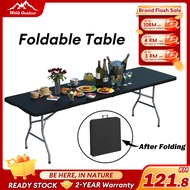 WTHB Foldable Banquet Table Outdoor Meja Lipat Niaga Event Catering Hall Exhibition Dining Buffet He