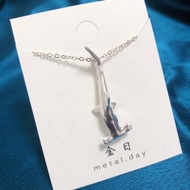 925銀鎚頭鯊頸鏈