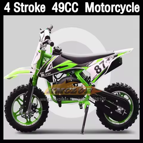 2025 49/50CC 4 Stroke ATV OFF-road Gas-oline Motorcycle Racing MOTO Dirt Bike Motorbike For Outdoor 