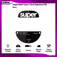 Pulsar Gaming Mouse Accessories SuperGlide Type-S TenZ Signature ED Black Ultra Smooth Low Friction 