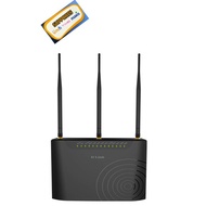D-Link AC750 ADSL2+ Dual Band Wireless Modem Router | USED