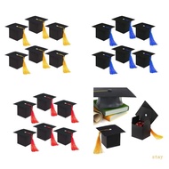 stay Black Graduation Cap Candy Boxes Congrats Grad Graduation  Boxes for Graduation Party Favors Boxes