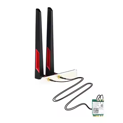 ABT-AX210 Wifi 6E Tri-Band Wireless Network Card 5374Mbps With 10DB Antenna BT5.3 Support 5Ghz/6Ghz/