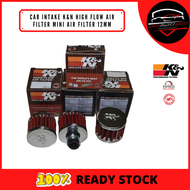 CAR INTAKE K&N High Flow Air Filter Mini Air Filter 12mm