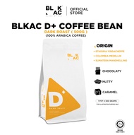 BLKAC D+ Coffee Bean 500G | 100% Arabica | Dark Roasted | Signature Blend | blackbyacc