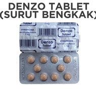 DENZO TABLET 5MG 10s UBAT SURUT BENGKAK GUSI GIGI RADANG (Serratiopeptidase Enzyme) Danzen Papain