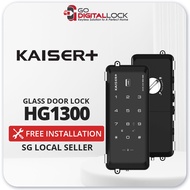 Kaiser+ HG-1300 Glass Door Digital Lock | Smart Digital Door lock | Free Installation and Delivery