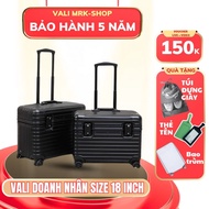 HIGH QUALITY LUXURY ALUMINUM FRAME Luggage Size 18 Inch Carry-on 7kg luggage.