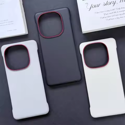 Ultra Thin Borderless Case For Vivo IQOO 13 Case Luxury Leather Silicone Back Cover Iqoo 13 5G IQOO1