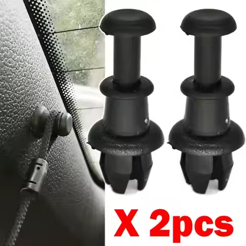 2pc Car Trunk Lanyard Fixing Clip Parcel Shelf String Clips 1M6867574A for VW Golf MK5 MK6 5 6 Auto 