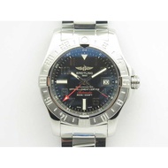 DL AVENGER GMT A32390 SS GF 1T01 BEST EDITION BLACK DIAL ON SS BRACELET A2836