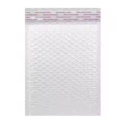 50pcs 18x23/20x25cm white Bubble Mailers Packaging Bags to Pack Products Delivery Package Shipping E