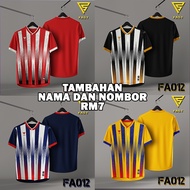 🔥 LAKU KERAS 🔥BAJU CETAK NAMA SENDIRI / JERSI LELAKI & JERSI PEREMPUAN / JERSI BOLA JERSI FUTSAL JER