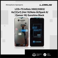 LCD+TS Infinix X682/X683/Ke7/Ce7j (Hot 10/Note 8i/Spark 6/Camon 16) Sunshine Black