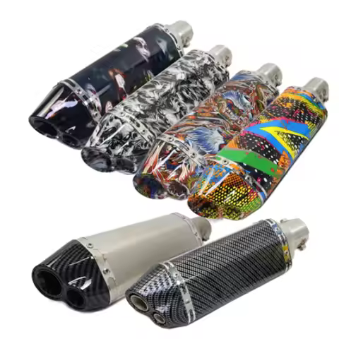 Universal exhaust motorcycle muffler pipe DB Killer for VESPA GTS300 946 LX150 piaggio mp3 acerbis y