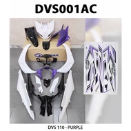 DEMAK COVER SET ORIGINAL DVS 110 PURPLE-WHITE