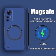 Magnetic Wireless Charging Frameless Phone Case for Xiaomi Mi 13 12 11 10 Pro 11 Ultra 12sultra PC Matte Full Lens Protector Cooling Shockproof Cover