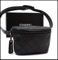 Chanel vintage belt bag 香奈兒 荔枝皮 腰包