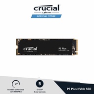 Crucial P3 Plus PCIe® 4.0 3D NAND NVMe M.2 SSD (500GB/1TB/2TB/4TB) เอสเอสดีภายในประสิทธิภาพสูง ที่จะ